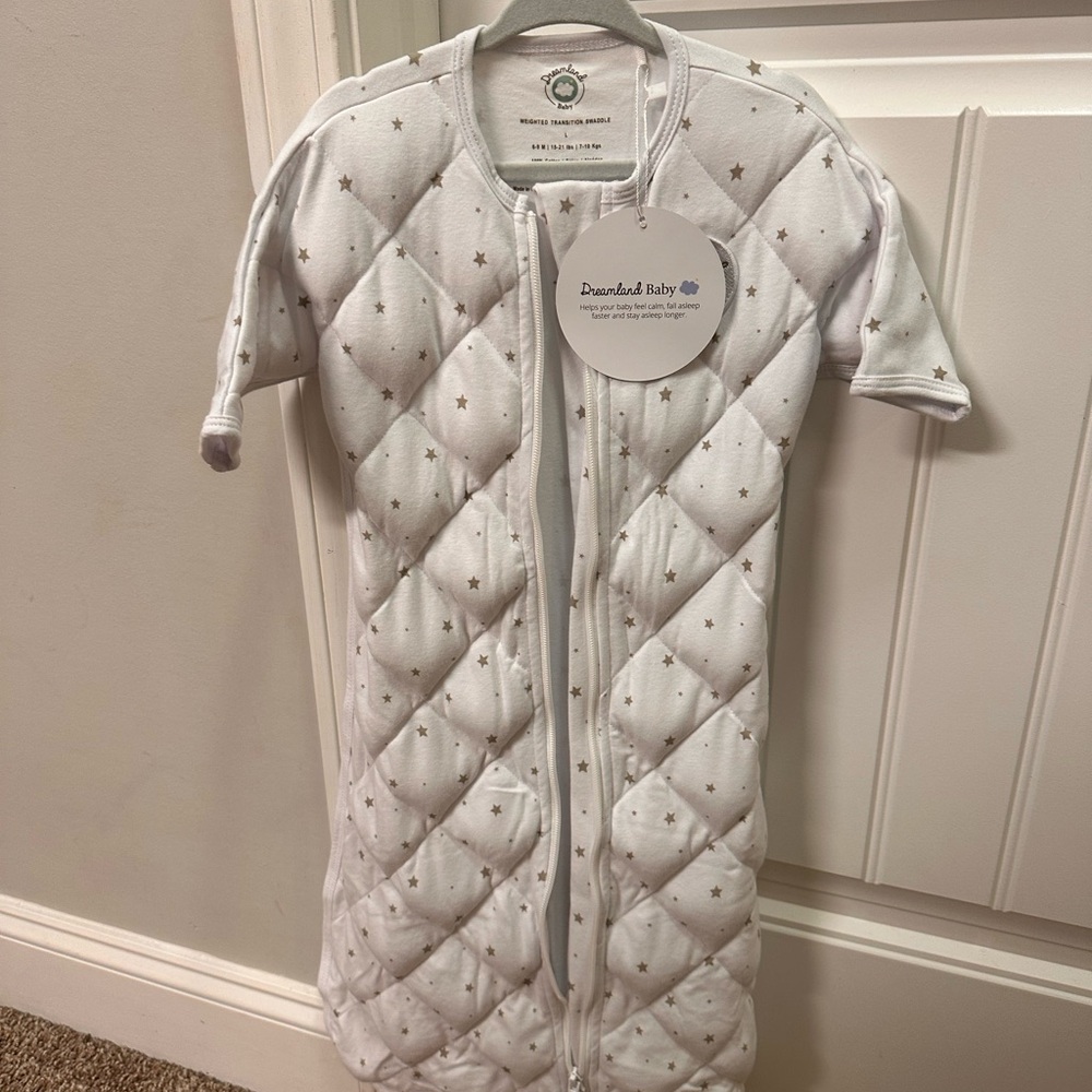 Dreamland Baby White Star Sleep Sack